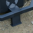 thumbnail image 5 of Lava Star 42 Inch Octagon Wood Burning Fire Pit, Metal Firepit Black, 5 of 5
