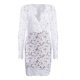 thumbnail image 2 of Elegante Sexy Mujer Con Cuello En V Encaje Hueco Crochet Paquete Cadera Vestido/M-198359.02 Tmvgtek Mujer, 2 of 8