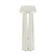 thumbnail image 6 of TOV Furniture Titan Cream Glossy Console Table, 6 of 9