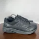 thumbnail image 4 of New Balance 928v3 Shoes Men's 7 2E Wide Black Leather Rollbar Walking Sneakers, 4 of 6