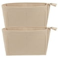 thumbnail image 2 of MRLESS 2-Pack Purse Organizer Inserts for Small Handbags, Felt Purse Insert Bags to Keep Your Purse Neat and Organized, 2 of 6