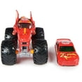 thumbnail image 2 of Monster Jam Monster Bakugan Dragonoid Truck and Race Car (Walmart Exclusive), 2 of 8