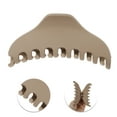 thumbnail image 6 of Unique Bargains Frosted Grace Hair Clips for Home Coffee Color 3 Pcs, 6 of 7