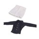 thumbnail image 1 of Ropa de femenino a escala 1/6 de moda, conjunto de camisa de traje de uniforme para mujer ropa de muñeca de figura para figuras de mujer de 12 En blanco y negro Hugo Traje de muñeca femenina, 1 of 10