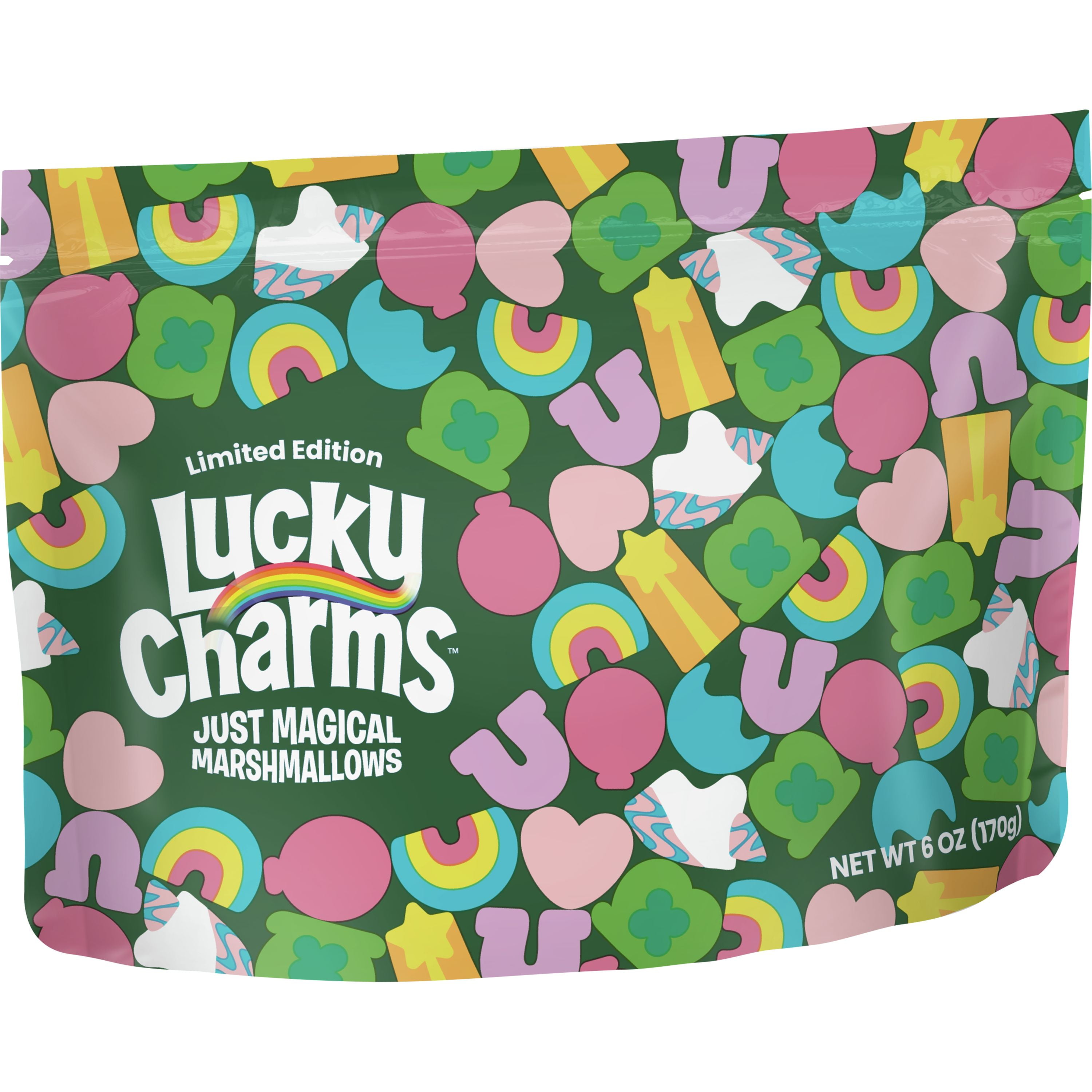 Lucky charms just marshmallows cereal