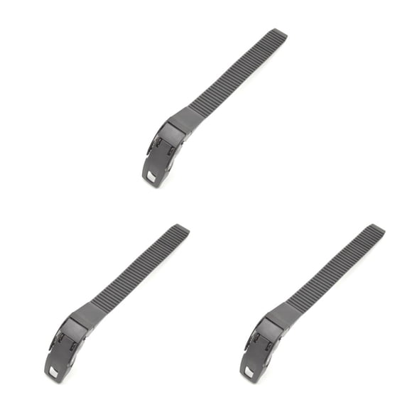 Soidarity Hebilla de correa para patines Práctica de seguridad de plástico Manual Suministro de patines de ruedas Fijación de zapatos de Type1 NO1