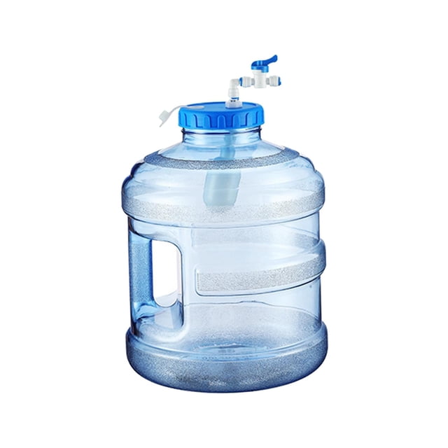 Contenedor de agua con bola flotante, almacenamiento de agua portátil multiusos a prueba de fugas 11.3L Zulema Cubo para exterior