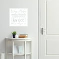 thumbnail image 1 of VWAQ Way Maker Miracle Worker Promise Keeper Inspirational Wall Decal Religious Home Decor, 1 of 1