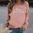 thumbnail image 1 of 50 % de Rabais Liquidation Chandail en Molleton Surdimensionné pour Femmes 2023 Mode Décontractée Manches Longues Col Rond Imprimé Chandail en Molleton Blouse, 1 of 4