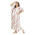 thumbnail image 4 of Oussum Women Plus Size Kaftans Polyester Long Maxi Caftan Gown Evening Casual Dress Online, 4 of 8
