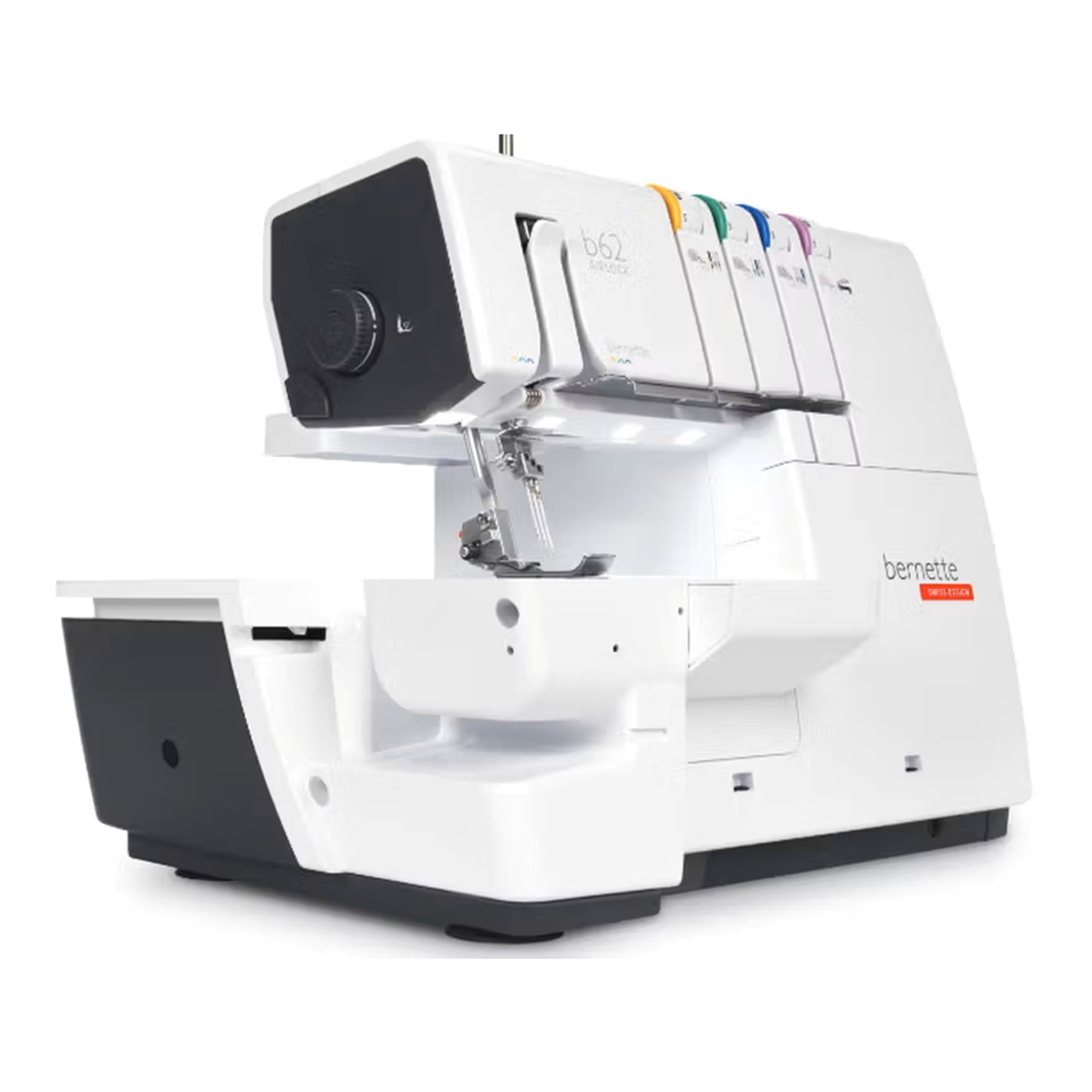 Bernette Airlock B62 Coverstitch Serger Machine with Air Threader and LED Light