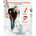 thumbnail image 3 of VEVOR Snow Shovel for Driveway, 14 in Wide Aluminum Alloy Snow Shovel with D-shaped Handles, Large Capacity Snowplow Shovels, Lightweight Snows Removal Tool for Garden Car Camping, 3 of 9