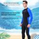 thumbnail image 1 of Hombres traje de neopreno Slinx Seco rápido Cuerpo completo Trabajo de traje UV Protección UV Manga larga Traje de buceo para hombres FLhrweasw Nuevo, 1 of 9