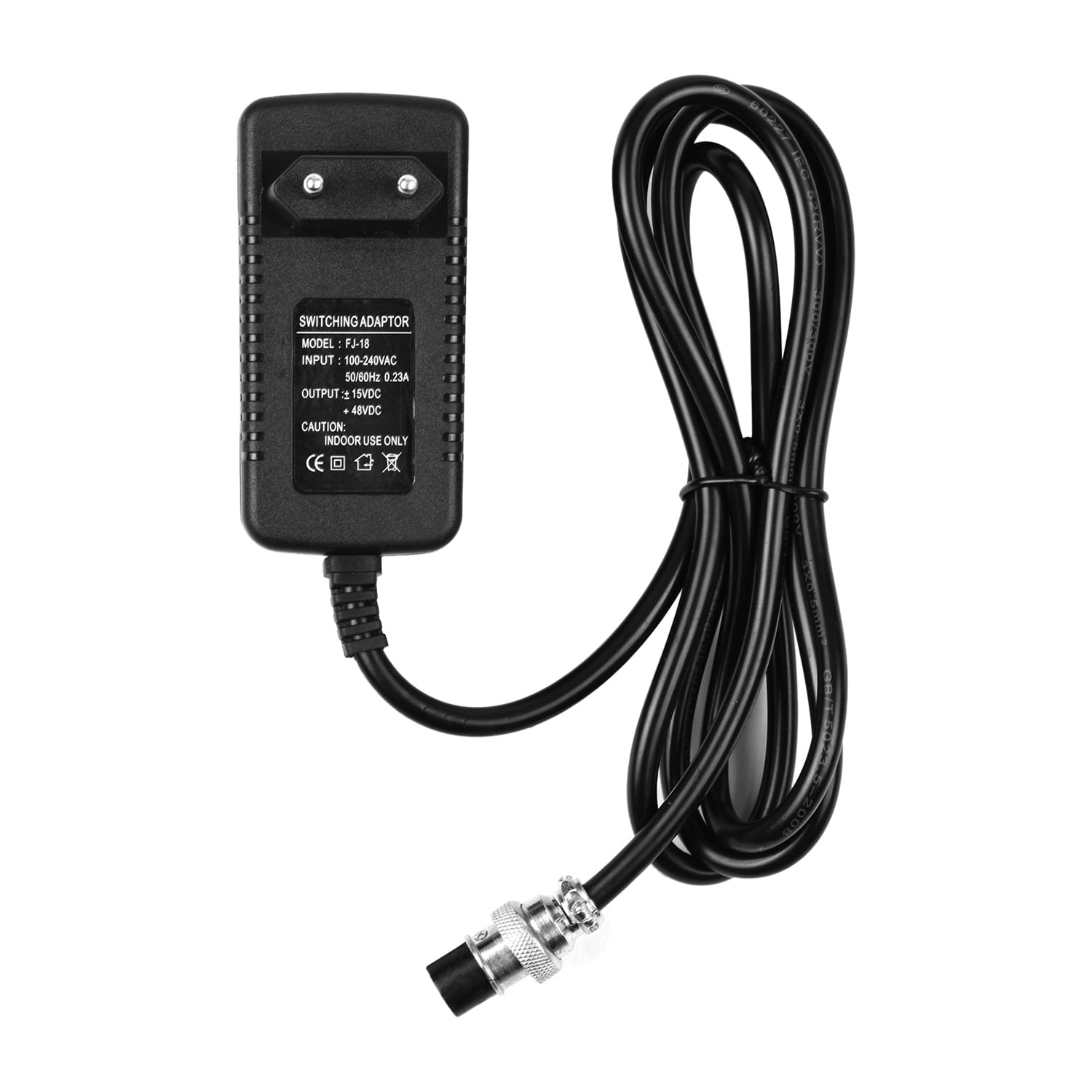 Intrusion Meningsløs veteran Mixing Console Mixer Power Supply AC Adapter 15V 230mA Universal 4-Pin  Round Connector for 16 Channels or below Mixing Consoles Replacement  Accessories Input Plug - Walmart.com
