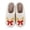 White, variant on Taqqpue Christmas Slippers for Women Indoor Fluffy House Slippers Non-slip Fuzzy Flat Slides Perfect Soft Plush Comfy Warm Slip-On Cute Womens Slippers Winter Closed Toe Slippers Women