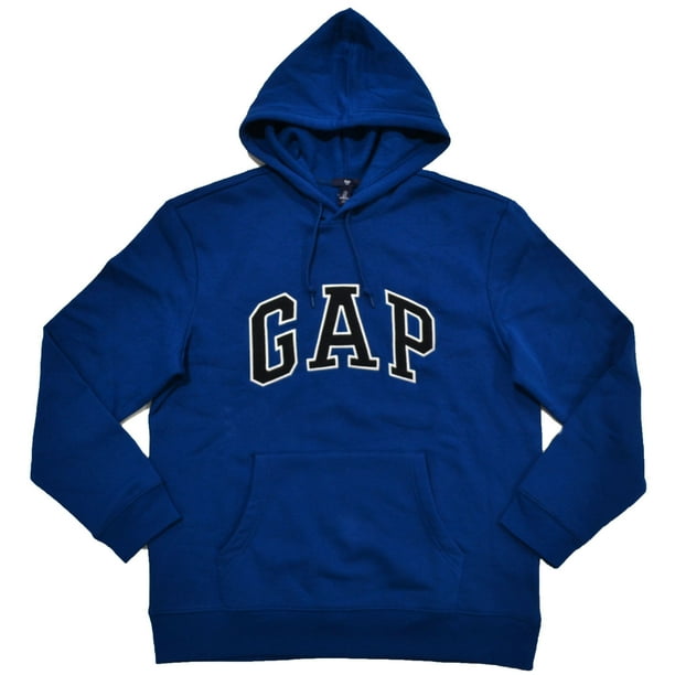 Gap GAP Mens Fleece Arch Logo Pullover Hoodie