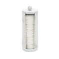 thumbnail image 3 of Simplify 2-Piece Cotton Pads Holder with Lid, Marble Design, 3 of 6