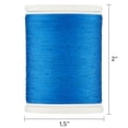 Hello Hobby Bright Blue 100% Polyester All Purpose Thread, 300 Yards ...