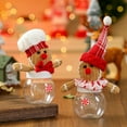 thumbnail image 3 of Christmas Candy Jars Gingerbread Men Jars Decorative Jars for Candies and Cookies Xmas Jars for Winter Holiday Parties Art Decoration Gift for Kids, 3 of 5