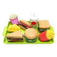 thumbnail image 2 of Jugar Juguetes de Alimentos Set Educativo Divertido Pretende Juguetes Fast Food Playset para niños pequeños, 2 of 8
