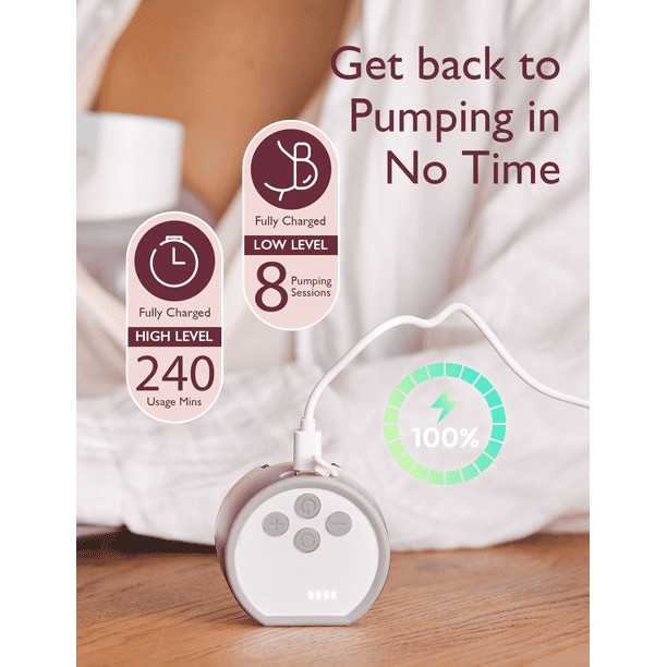 Momcozy S12 Pro Electric Breast Pump Hands Free, Wearable Breast