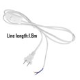 thumbnail image 2 of Cable de alimentación de conmutación Cable de línea alámbrica con interruptor para lámparas LED de luz de mesa, 2 of 6
