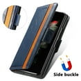thumbnail image 6 of Allytech Z Fold 4 Case, Galaxy Z Fold 4 5G Case, RFID Blocking Retro Buiness Faux Leather Flip Cover Card Slots Drop Protective Wallet Case Cover for Samsung Galaxy Z Fold 4 2022 Model -Darkblue, 6 of 10
