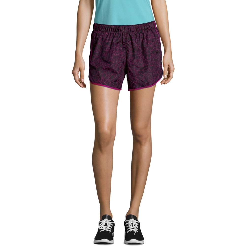 Hanes Sport Women's Performance Woven Running Shorts with Built in