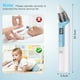 thumbnail image 5 of Aspirador nasal para bebé (azul), aspirador nasal eléctrico para bebé con 6 niveles de succión y 2 tamaños de boquilla de silicona, aspirador nasal antirretorno para recién nacidos y niños pequeños, a, 5 of 5