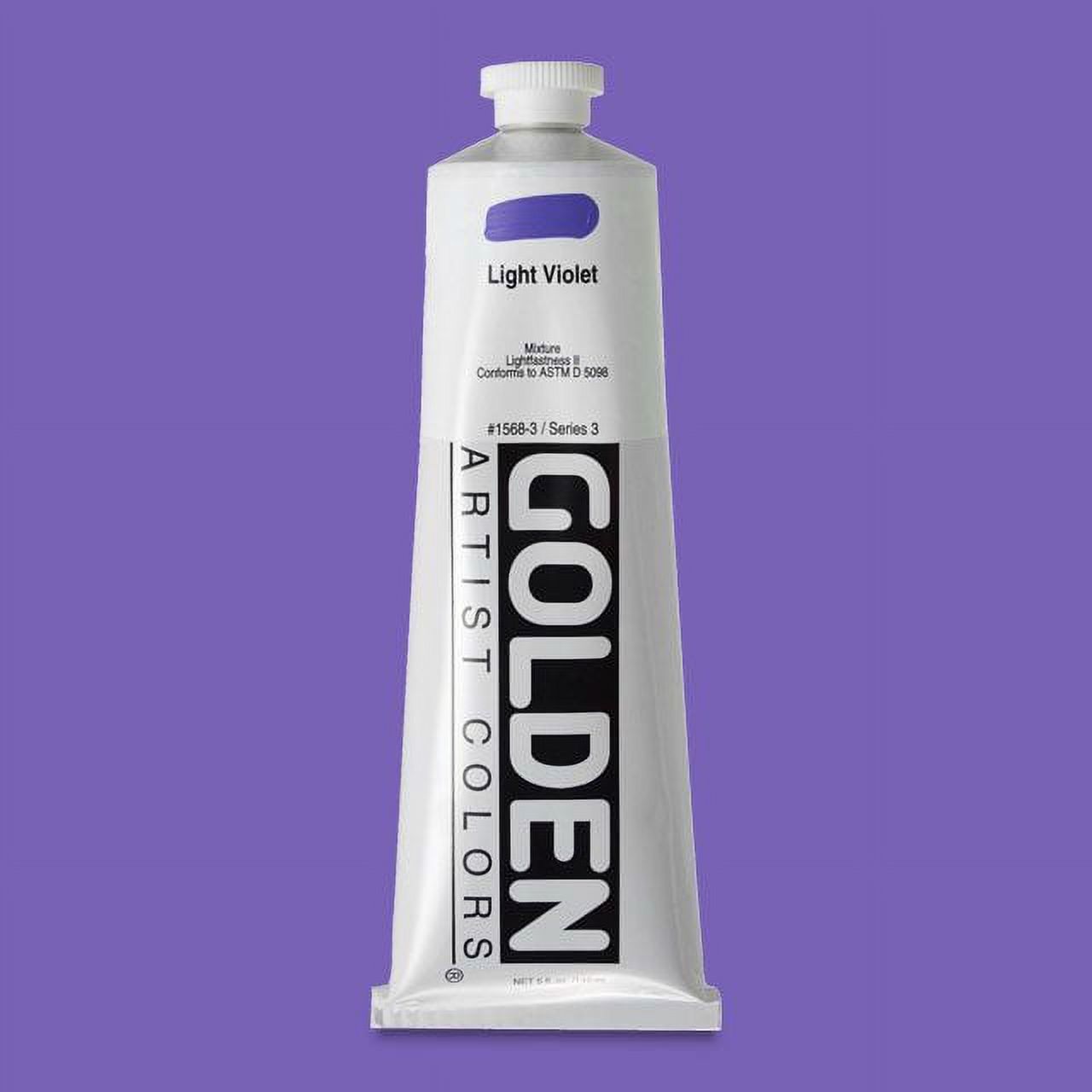 Golden Heavy Body Acrylic 5 oz. Tube Light Violet