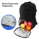 thumbnail image 3 of Mochila más fresca bolsa aislada con orificio para cable lateral de tela Oxford para exteriores ANGGREK Otros, 3 of 8