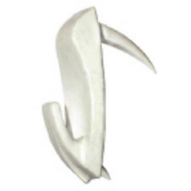 Hillman Fasteners 122391 Small Wall Biter Picture White Hanger, Pack - 4