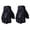 Black, variant on Shenmeida 1 Pair Cycling Mittens Hard Shell Protection Finger Protections Half Fingers Shockproof Mountain Cycling Gloves Outdoor Supply