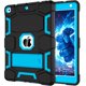 thumbnail image 1 of Funda CCMAO para iPad de 9ª, 8ª y 7ª generación, 10,2 pulgadas, con soporte, color negro y azul cielo, 1 of 9