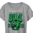thumbnail image 3 of Marvel Hulk - Collegiate - Women's Short Sleeve Graphic T-Shirt, 3 of 5