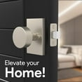 thumbnail image 2 of Mega Handles | Laura Privacy Knob | Satin Nickel, 2 of 4