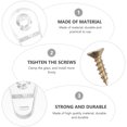 thumbnail image 5 of Clips Cabinet Mirror Retainer Door Clip Holder Window Buckles Bracket Mounting Laminate Screws Panel Transparent Brackets Doors, 5 of 5