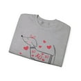 thumbnail image 2 of I Woof You Dog Lover Sweatshirt, Valentine's Day Sweatshirt, 2 of 4