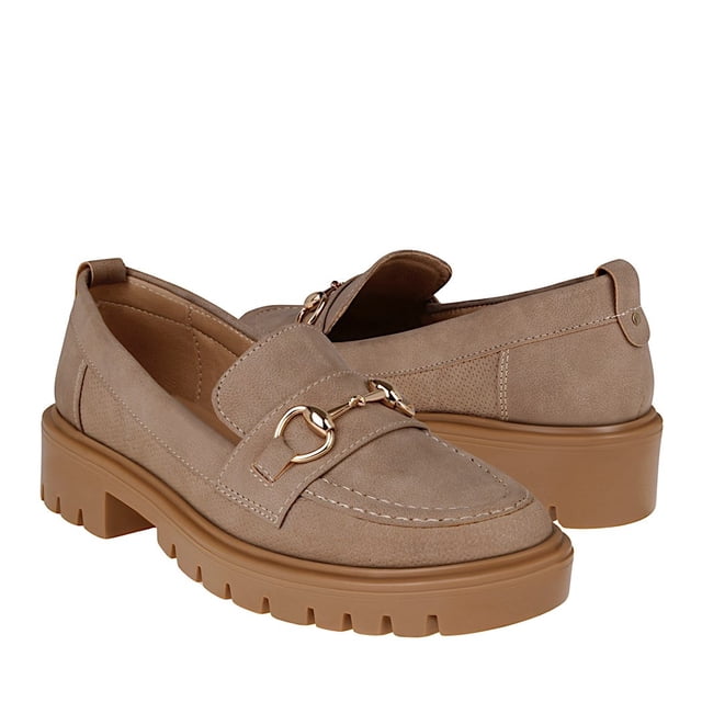 MOCASINES DAMA STYLO 139-01 SIMIPIEL BEIGE Stylo 139-01