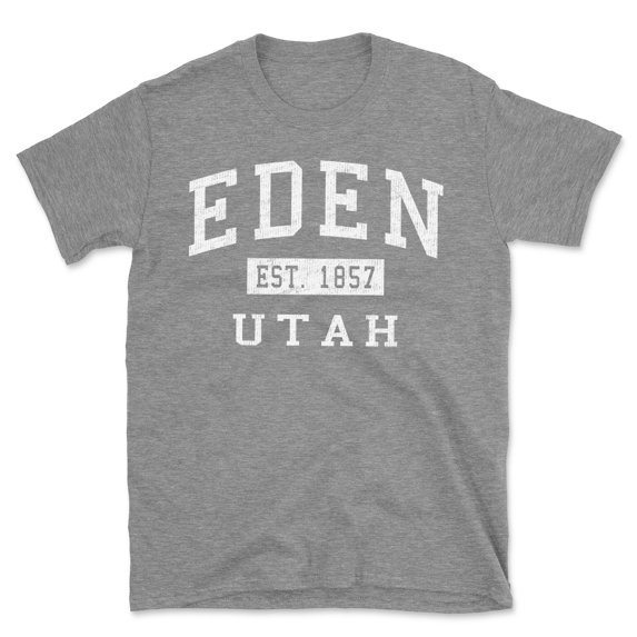 Eden Utah Classic Established Men's Cotton T-Shirt