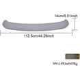 thumbnail image 7 of The Rear Roof Spoiler for Volkswagen VW Golf 4 IV MK4 Standard 1998-2004 PU Roof Window Wing Lip（Unpainted）, 7 of 7