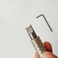 thumbnail image 4 of Toystoory Cuchillo artesanal de cuero hecho a mano profesional, cortador de tallado, herramienta de trabajo hecho a mano DIY Artesanía Toystoory HA014208-00, 4 of 6