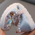thumbnail image 4 of NOKIO Girls' Dress Mary Jane Sandals Girls' Comfort Sandals Girls Flat Bottomed Embroidered Sandals Fashionable Antique Children Performance Children Embroidered Sandals, 4 of 5