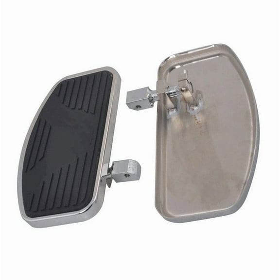 2x Motorcycle Left & Right Floorboards Foot Boards Pedal Universal Accessories