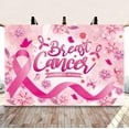 thumbnail image 3 of Breast Cancer Awareness Month Beautiful Pink Backdrop Awareness Ribbon Love Breast Background Breast Cancer Faith Hope Awareness Banner Decoration for Women, 3 of 5