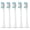 5 white ones, variant on Replacement Toothbrush Heads for AquaSonic Black Series/Black Series Pro/Vibe Series ORCA AQUASONA Toothbrush Bristle Nozzle
