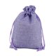 thumbnail image 2 of 50 bolsas de regalo con cordón, bolsas de regalo navideñas, suministros para fiestas, bolsas de galletas y dulces. Púrpura, 2 of 9