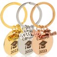 thumbnail image 1 of 3 llaveros con temática de graduación 2023, bolsa de regalo, decoración colgante., 1 of 8