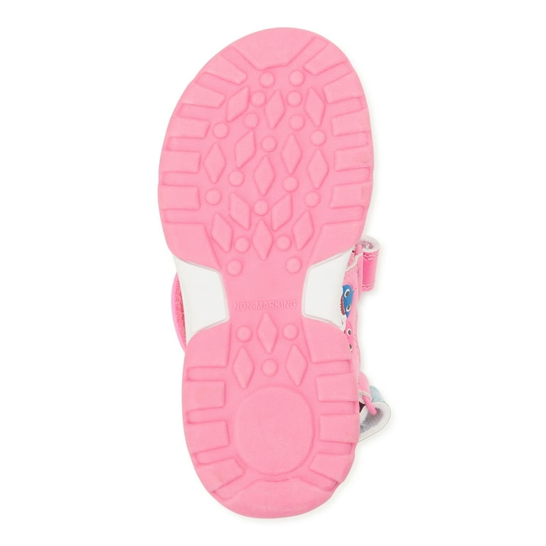 Baby Shark Toddler Girls Athletic Sandals Sizes 7 12 Walmart