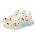 thumbnail image 3 of Psesaysky Dog Paw Sneakers for Girls Women's Rainbow Air Cushion Shoes Comfortable Durable Tennis Shoes Size 6-11, 3 of 7